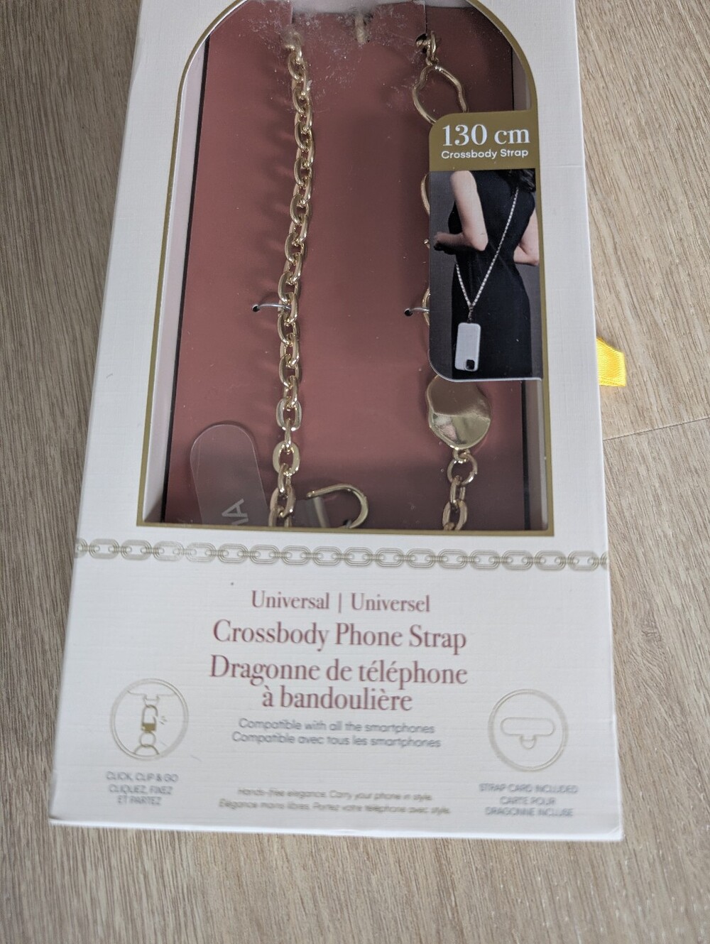 NWT Artikl Universal Designer Phone Jewelry Crossbody Strap - Picture 2 of 3